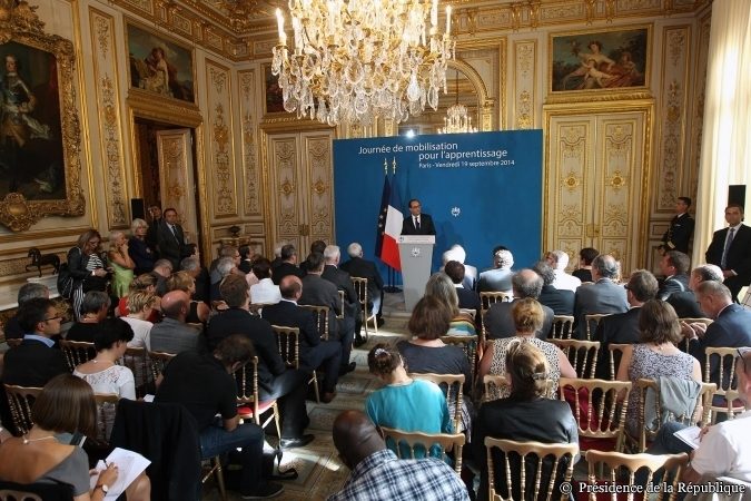 Journée de mobilisation pour l'apprentissage © Présidence de la République