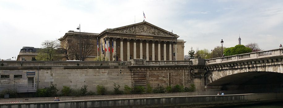 Le Palais Bourbon, siège de l’Assemblée nationale © CI - FB